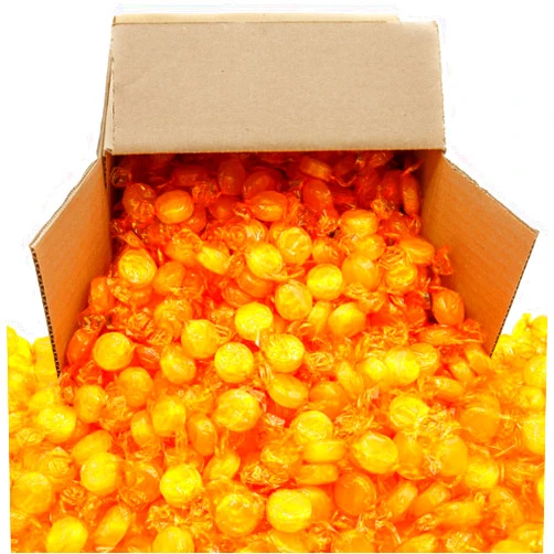 Donty-Tonty BUTTERSCOTCH Hard Candy 5 lb – Bulk Bag, Individually Wrapped, Sweet Gourmet Candies, Butterscotch Discs, Old Fashioned