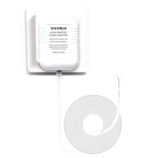 VIIVRIA AC 24 Volt Transformer, C Wire Adapter, Compatible with All Versions of Ring Doorbell and Thermostat for Ecobee,Sensi and Honeywell, 315