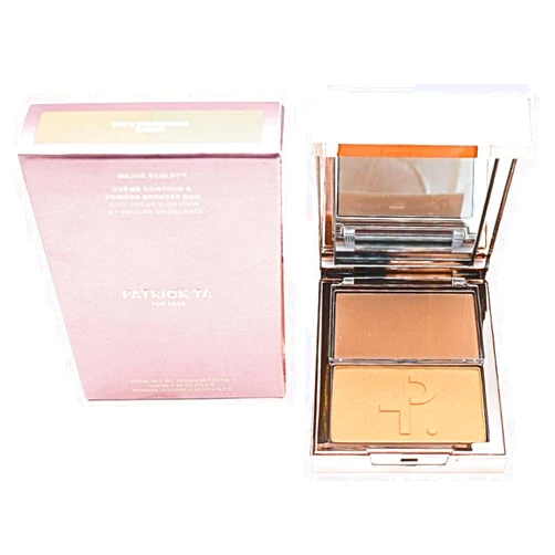 PATRICK TA Major Sculpt Crème Contour & Powder Bronzer Duo She's Statuesque