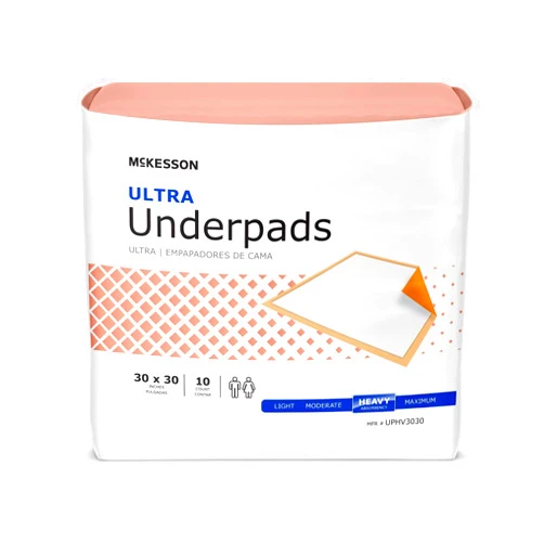 McKesson Ultra Underpads, Incontinence Bed Pads 30