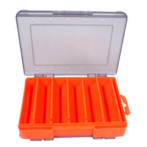 EXCBIOZ Clear Terminals Fishing Tackle Box Water Proof Fishing Hook Storage Lures Baits Hook Storage Case Tackle Organizers Box