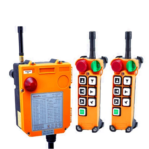 TELEcontrol Industrial Wireless Remote Control F24-6D AC/DC65V-440V (2 Transmitter + 1 Receiver) Hoist Crane
