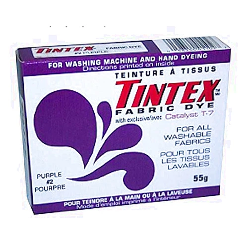 TINTEX Lot of 1 Tintex Brand Purple Fabric Dye 2
