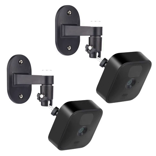 ALERTCAM 2Pack Adjustable Security Wall Mount Bracket for Blink Outdoor 4 (4th Gen) / (3rd Gen), Blink XT / XT2, Blink Mini, Perfect View Angle for Your Blink Surveillance Camera - Black