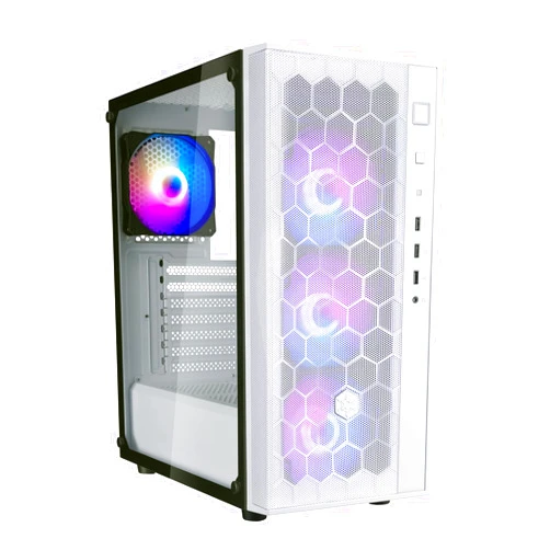 SilverStone Technology FAR1W-PRO Tempered Glass Mid Tower ATX Case with ARGB (FARA R1 PRO) (SST-FAR1W-PRO)