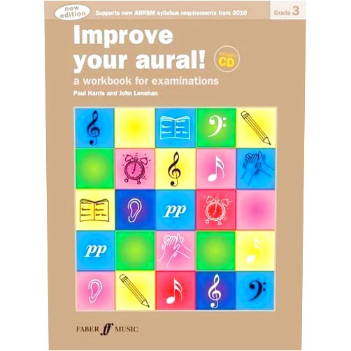 Paul Harris Improve Your Aural Grade 3: A Workbook For Examinations by Harris, Paul, Lenehan, John (2011) Paperback