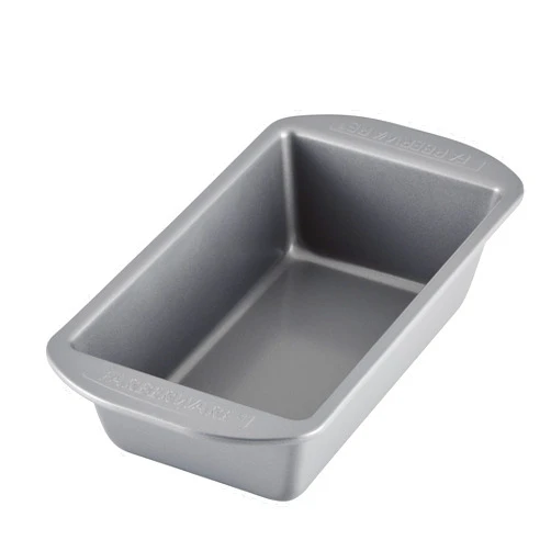 Farberware Nonstick Bakeware 9-Inch x 5-Inch Loaf Pan, Gray -