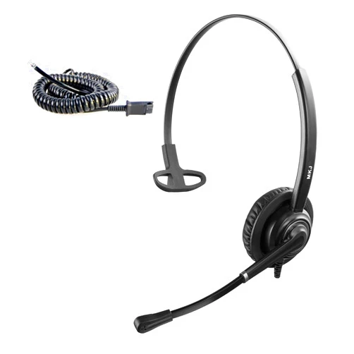 MKJ Cisco Headset for Office Phones Corded RJ9 Telephone Headset with Microphone Noise Cancelling for Cisco CP-7841 7861 7941G 7942G 7945G 7960G 7962G 7965G 7975G 8811 8845 8851 8861 8865 9951 9971