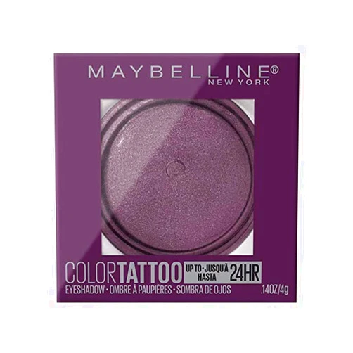 Maybelline New York Color Tattooup to 24HR Longwear Waterproof Fade or Crease Resistant Blendable Cream Eyeshadow Pots Makeup, Knockout, 0.14 Oz