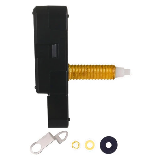 DEEWISH Revolutionizing Long Shaft Clock Mechanism Repair: The DW-1688 Series Quartz Movement, Your Solution to a High-Torque, Battery-Operated, Silent Sweeping Clock(32mm, no Clock Hands)