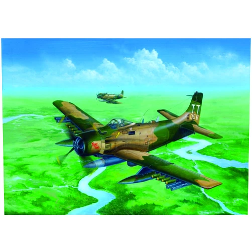 Trumpeter A1J AD7 Skyraider Aircraft Model Kit (1/32 Scale)