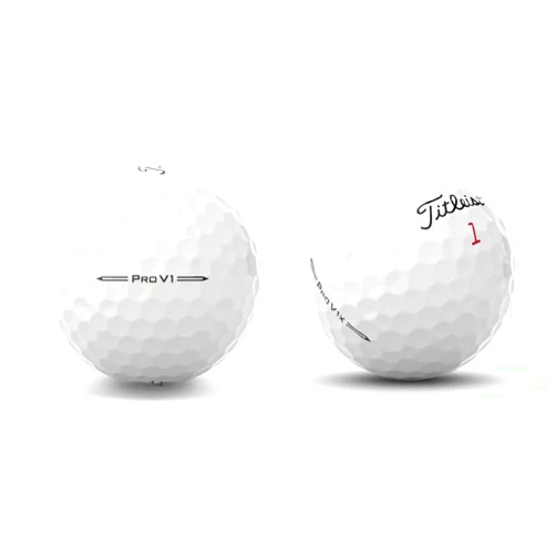 ZUSSET Golf Ball Recycled Pro V1x & Pro V1 Golf Balls White - 5A / AAAA Used Golf Balls Near, Mint Used Golf Balls