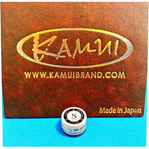 KAMUI Clear Brown CUE TIP 14mm Soft