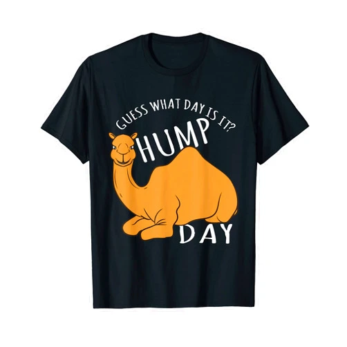 Funny Camel Design Desert Animal Lover Camel Design - Funny Hump Day Meme T-Shirt