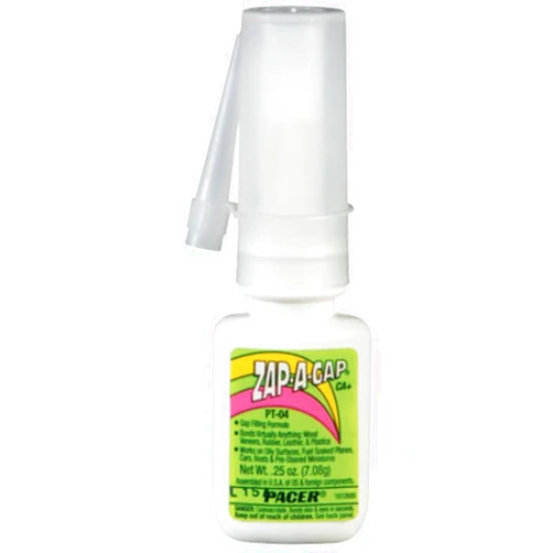 Hareline Dubbin Pacer - 1/4 oz. Zap-A-Gap CA+ Pt-04