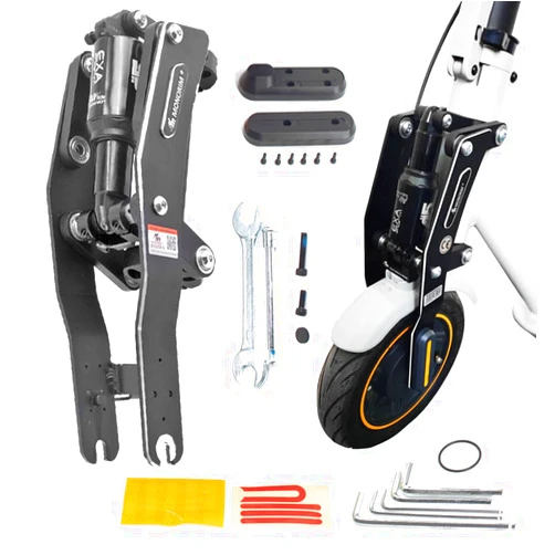 Monorim MXE VS Electric Scooter Aluminum Alloy Front Air Suspension kit Compatible with Segway Max G30 D/E/P/DII/LEII/LD/LE/LP Electric Scooter,Shock Absorption Specially Parts Accessories