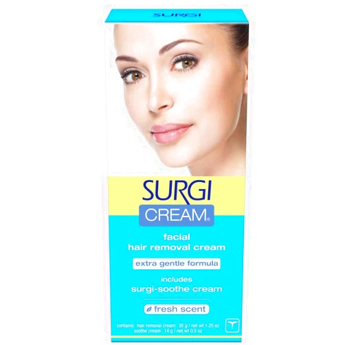 Surgiwax Surgi Facial Hair Removal Cream, Extra Gentle 1 oz