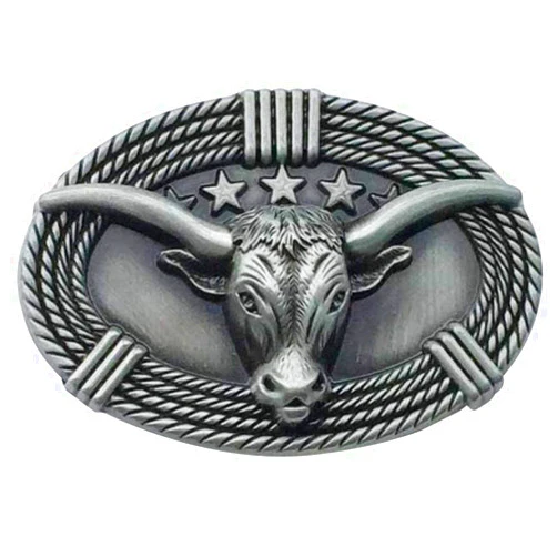 Daisybaby Long Horn Bull Belt Buckle Western Cowboy Rodeo Novelty Large Belt Buckles 14 styles
