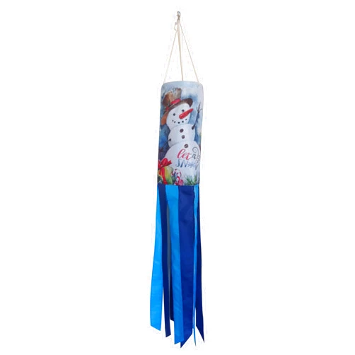 Majestic EPP Home and Outdoor 40-Inch Vibrant Fabric Let It Snow Snowman 40