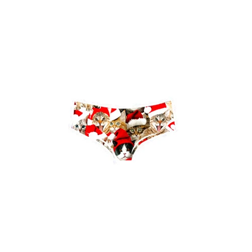 WEI YI Women's Underwear Panties Shorts Thong 3D Printed Sexy Animal Pattern Sleep and Leisure Stretch Super Multi-Piece Suit