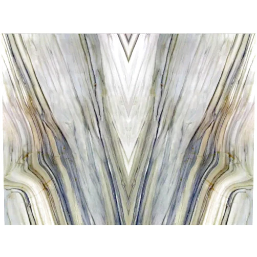 ZEZILE Custom Wallpaper 3D Mural with Long Flowing Blue Landscape Marble TV Background Wall Papers Home Decor