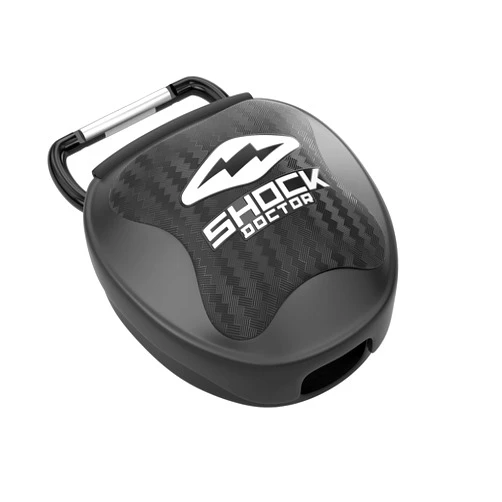 Shock Doctor Mouth Guard Case, Ventilated, Universal Storage for Mouthguard, Adult & Youth Sizes