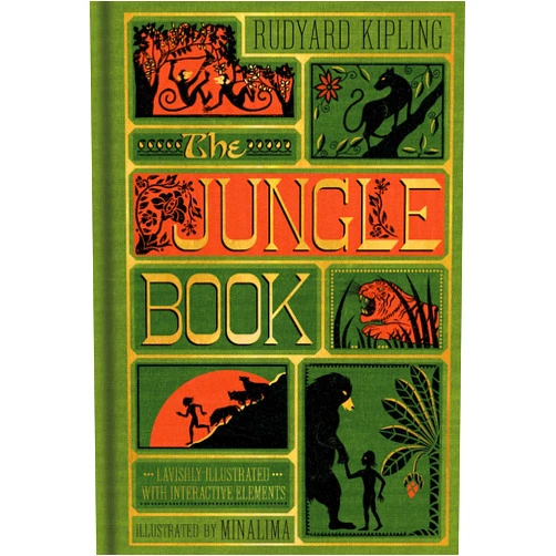 By Rudyard Kipling (Author), MinaLima (Illustrator) The Jungle Book (MinaLima Edition) (Illustrated with Interactive Elements)
