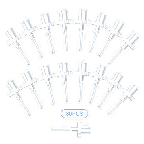 Migleo 30 Pack Disposable Tips for Ear Washer, Replacement Ear Washer Tips- Compatible with All Ear Irrigation Flushing Systems Needing Such Disposable Tips