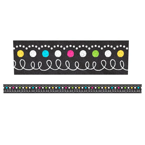 Teacher Created Resources Chalkboard Brights Magnetic Strips (TCR77222)