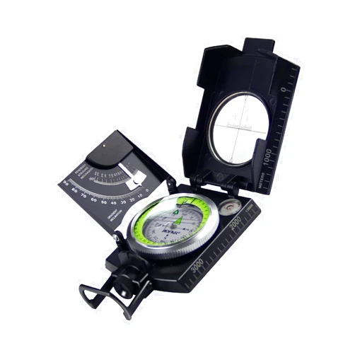 AOFAR AF-4074 Military Compass for Hiking,Lensatic Sighting Waterproof,Durable,Inclinometer for Camping,Boy Scount,Geology Activities Boating