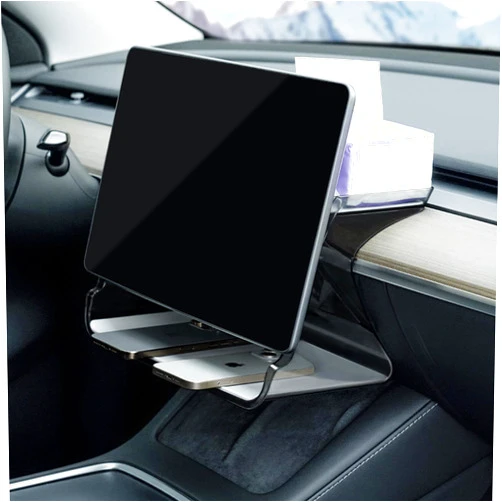 JSDOSREO for Tesla Under Screen Storage Model Y Model 3, Privacy Storage for Tesla Model Y Center Console Organizer