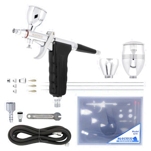 Master Airbrush Model G79 All-Purpose Precision Fixed Dual-Action Trigger Style