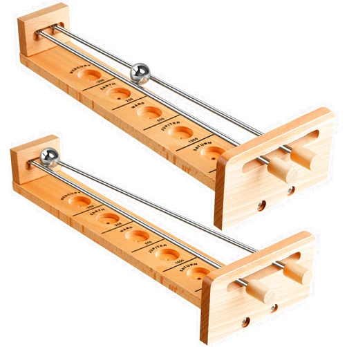 Deekin 2 Set Shoot the Moon Game Wooden Tabletop Games Classic Desktop Games for Teens Adults