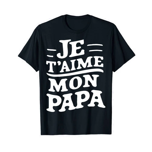 CADEAU DES PAPAS D'AMOUR Mens Cadeau d'anniversaire Fête des Pères pour Papa T-Shirt
