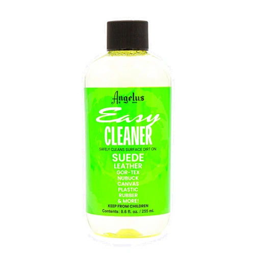 Angelus Easy Cleaner Sneaker Cleaner- Safetly Cleans dirt & Grime on all Fabric Types- Great for Shoes, Coats, Jackets, Canvas, Vinyl & More- 8.6 oz