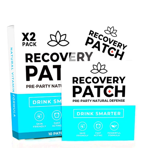 Party Treats Patches 20 Pack (Two 10 Packs) - Wake Up Refreshed & Energized with Our 100% Natural Ingredients Party Patch - Individually Wrapped, Skin-Friendly & Waterproof - Enhanced Morning Formula