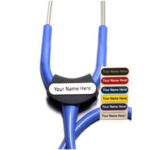 FAZ BRAND Stethoscope Name Tag Personalized-Littmann Compatible- Free Engraving!