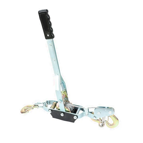 Gooeap 5 Ton Heavy Duty 3 Hook Steel Cable Dual Gear Power Ratchet Come Along Puller Tool，Automotive Hoist Cable Puller,Hoist Winch Cable Stretcher Lift