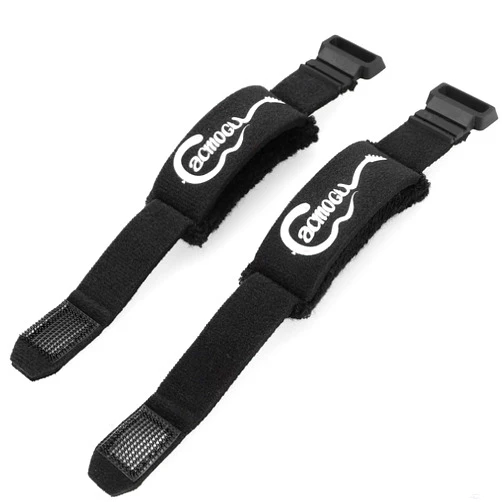 Facmogu 2PCS Guitar String Mute Dampener, Adjustable Bass Mute Silencer, Cotton Guitar Fret Wrap Mute, Fretboard Muting Straps, Guitar String Cover, Guitar Neck Mute Belt, Guitar Accessories - Black