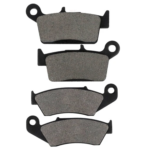LOCOPOW Front & Rear Brake Pads for Honda XR650L CR125 CR250 XR250 XR650 XR400 Suzuki DRZ400 RM125 Yamaha YZ125 YZ250 WR250 Kawasaki KX250 KX125