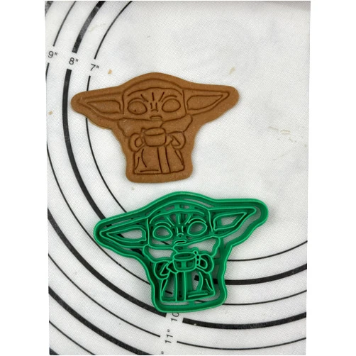 3D Kitchen Art The Child with Cup Cookie Cutter & Mold 4” inches Produced by 3D Kitchen Art