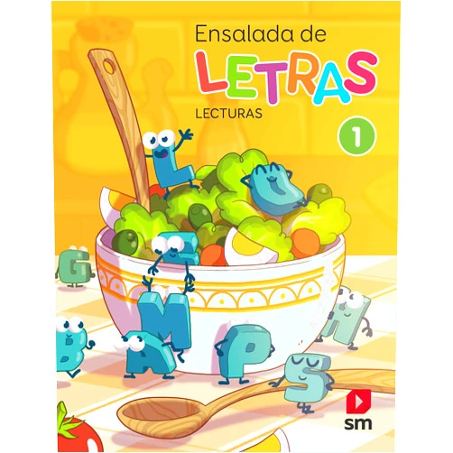 Spanish Edition by Begoña Oro Pradera (Author), Javier Zabala (Illustrator), Margarita Menéndez Gutiérrez (Illustrator), José Ángel Labari Ilundain (Illustrator), Anne Decís (Illustrator), Antonia Santolaya Ruiz Clavijo (Illustrator), Mikel Valverde Tejedor (Illustrator), Jesús Delgado Acevedo (Illustrator) & 5 more Lecturas: Ensalada de letras. 1 Primaria. Más Savia