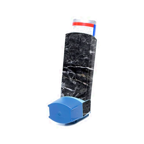 MIGHTY SKINS MightySkins Skin for Ventolin HFA Asthma Inhaler - Onyx Marble | Protective, Durable, and Unique Vinyl Decal wrap Cover | Easy to Apply, Remove, and Change Styles | Made in The USA