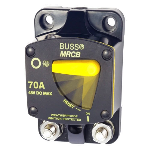 Blue Sea Systems Blue Sea 7141 187 - Series Ignition Protected Marine Thermal Circuit Breaker - 70Amp