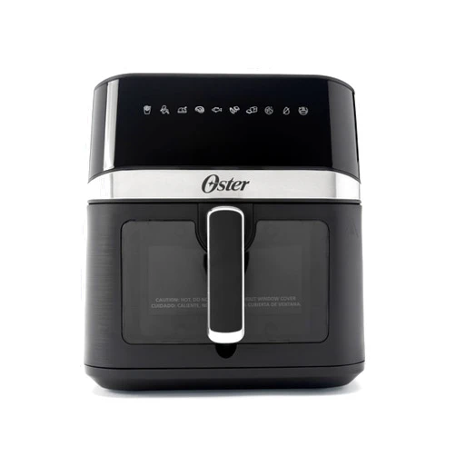 Oster Air Fryer, 6 Quart Digital Air Fryer, Large Air Fryer with Window