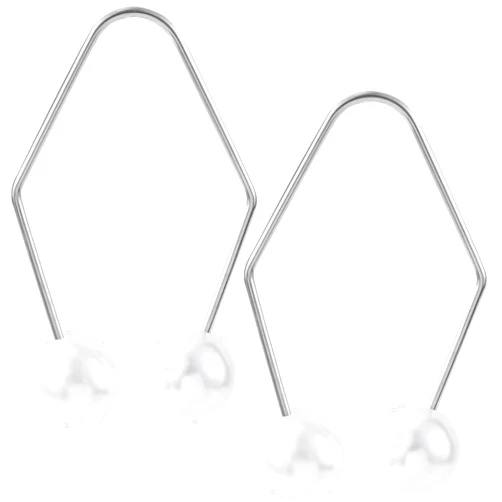 CustomyLife 2pcs Natural Dimple Maker for Cheeks, White Facial Muscle Dimple Trainer Shaper, Facial Exerciser Tools for Beautiful Smile