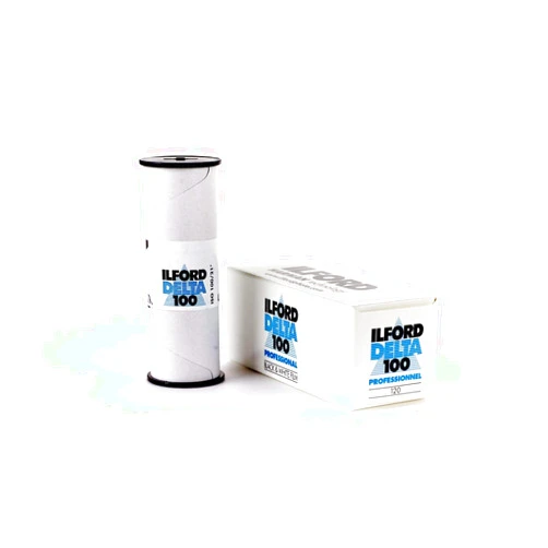 Ilford 1743399 Delta Pro 100 120 Fine Grain Medium Speed, Black and White Film, ISO 100, 120 Size