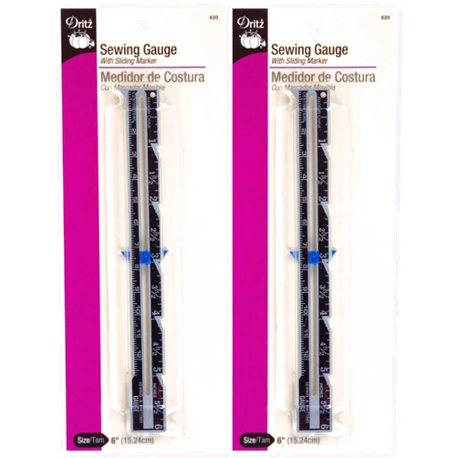Dritz 2-PACK - Dritz Sewing Gauge