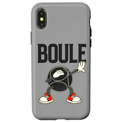 Boule Dabbing Boulekugel Set Boulezubehör Designs iPhone X/XS Dabbing Boules for Bouler Boulen Boulesport Boules Case