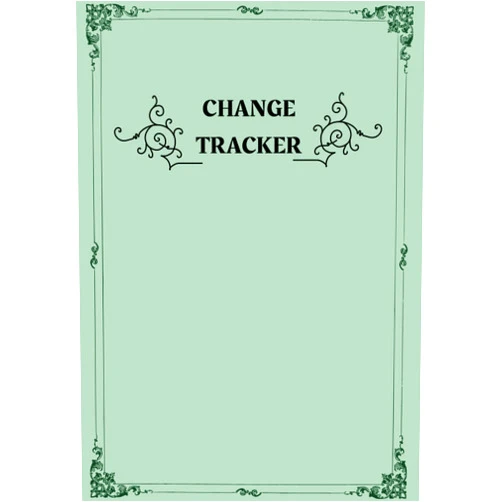 Mamae Kamil Change Tracker book: 3 months habit Tracker, Daily Habit Tracking Journal To Be Mindful of Yourself